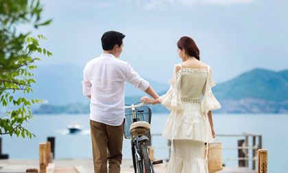 Hé lộ những hình ảnh cực hiếm về ảnh cưới của Hoa hậu Thu Thảo và chồng trẻ đại gia