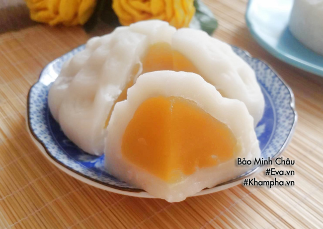 cach lam banh deo nhan dau xanh thom lung huong hoa buoi - 12