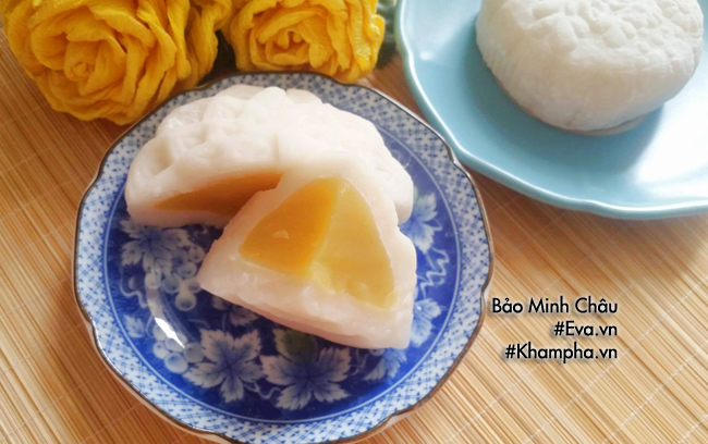 cach lam banh deo nhan dau xanh thom lung huong hoa buoi - 13