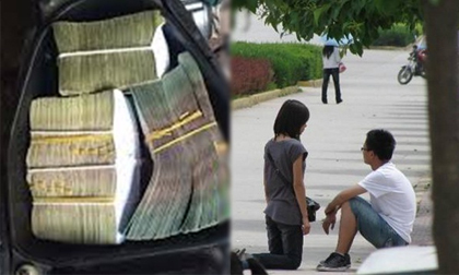 Thấy bạn trai cũ ở trạm xăng, cô gái khinh khỉnh để rồi phải 'choáng' khi anh mở cốp xe