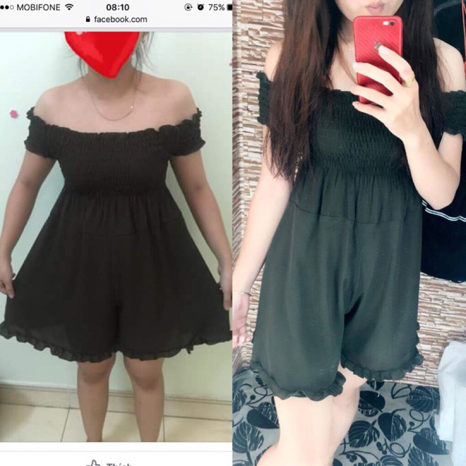 Vụ khách mua hàng khác xa hình mẫu còn bị gọi là cô hồn tháng 7, chủ shop lên tiếng giải thích - Ảnh 3.