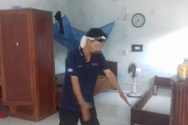 Hiện trường nơi xảy ra vụ án mạng thương tâm. Ảnh: X.Thắng