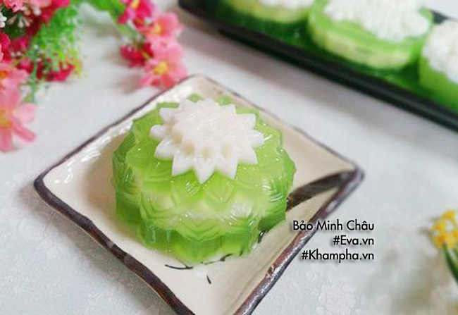 banh trung thu thach rau cau vi la dua nhan sua tuoi thom lung mat mieng ai an cung thich - 10