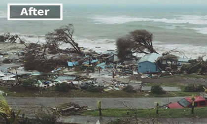 Hình ảnh sốc về những điểm du lịch nổi tiếng trước và sau bão siêu Irma