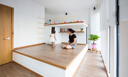 Căn nhà chỉ 18m²  của vợ chồng Việt gây bất ngờ vì thiết kế quá thông minh