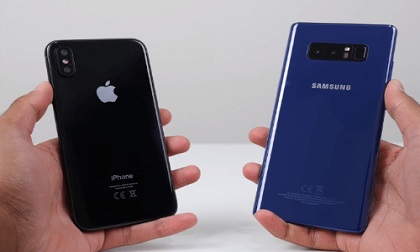 iPhone X so găng cùng Galaxy Note 8: Ai ngon hơn?