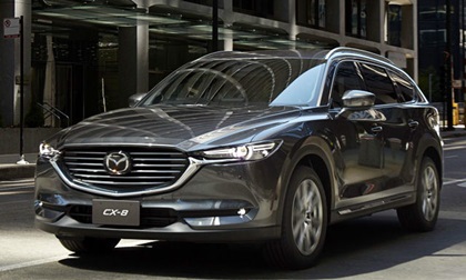 Xe 7 chỗ Mazda CX-8 có giá 660 triệu đồng