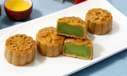 Bí quyết làm bánh nướng nhân trà xanh thơm mềm, lên màu chuẩn đẹp