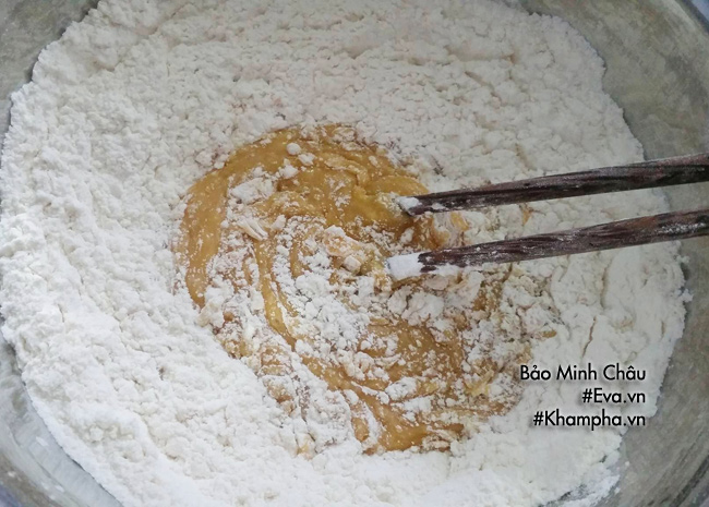 cach lam banh nuong trung thu nhan sua dua chay cho tet trung thu - 2
