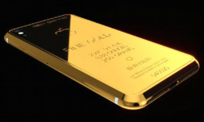Xuất hiện iPhone X độ vàng giá 1,6 tỷ đồng
