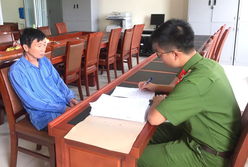 quang ninh: doi tuong truy na voi toi danh lua dao xin viec lam sa luoi hinh anh 1