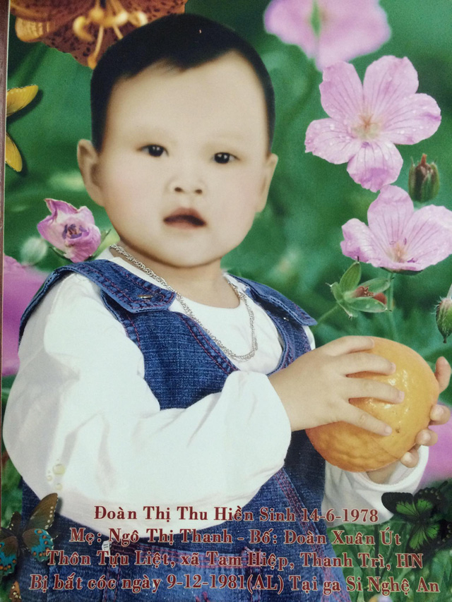 36 năm qua, gia đình chưa nguôi được nỗi mất con trên chuyến tàu định mệnh. Ảnh: Gia đình cung cấp