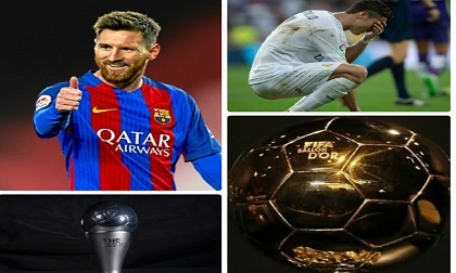 Messi 9 - Ronaldo 0: Cuộc đua Quả bóng vàng, FIFA The Best sẽ có biến?