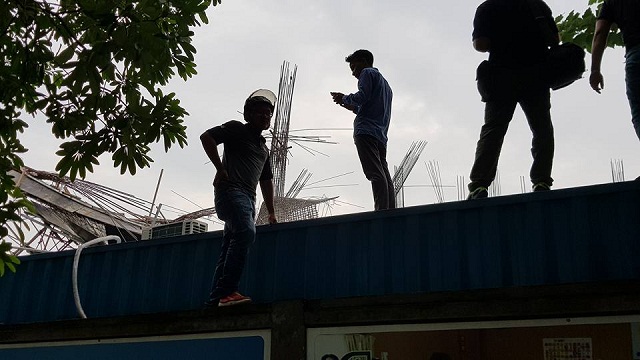 sap truong mam non vuon xanh o ha noi: “toi nghe tieng rac rac roi do sap rat nhanh” - 3