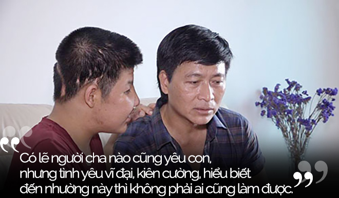 “lang truoc cau chuyen cua cha con quoc tuan de biet chung ta may man den nhuong nao” hinh anh 1
