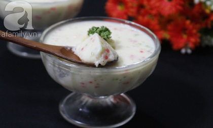 Pudding sầu riêng ăn một lần là ghiền!