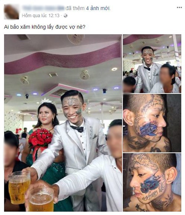 xon xao dam cuoi cua chu re 9x xam tro kin mat ben canh co dau trai nguoc hoan toan - 1