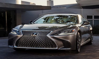 Lexus LS500 2018 có giá khởi điểm 1,7 tỷ đồng