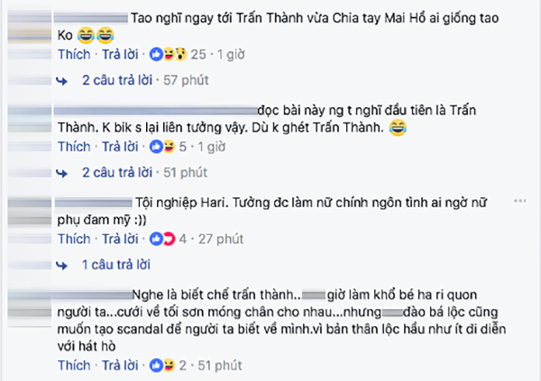 tran thanh im lang truoc nghi van la 