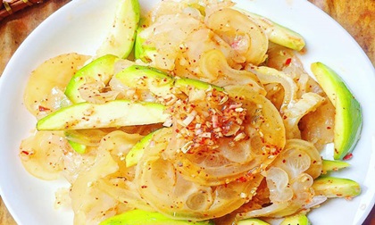 Cách làm gân bò dầm cóc, món ăn đang khiến chị em “phát cuồng”