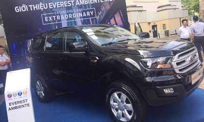 Ford Everest sắp thêm bản ô tô số sàn ở Việt Nam, giá bán dưới 1 tỷ