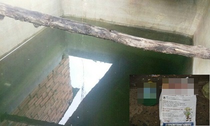 Đổ thuốc trừ sâu vào bồn nước hòng giết cả gia đình vợ hờ do mâu thuẫn, bị đuổi khỏi nhà
