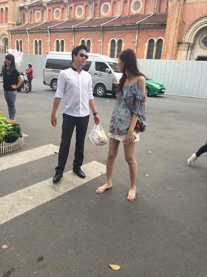 hau dam cuoi, hoa hau dang thu thao gay go an mac luom thuom khong ai nhan ra - 1