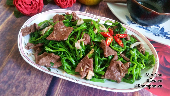 thit bo xao rau muong quen ma van ngon - 8