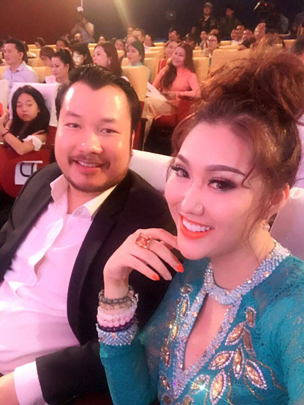 Phi Thanh Vân và bạn trai mới tên Triệu Văn Dương.