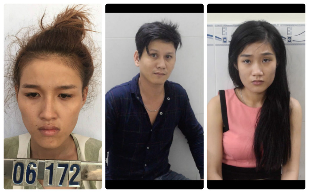 Bảo, Lộc, Diệu là các 'chân rết' trong đường dây bị bắt giữ