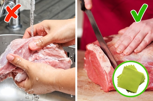 5 thực phẩm tuyệt đối không được rửa với nước mà bạn không ngờ tới - 3