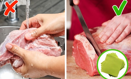 5 thực phẩm tuyệt đối không được rửa với nước mà bạn không ngờ tới