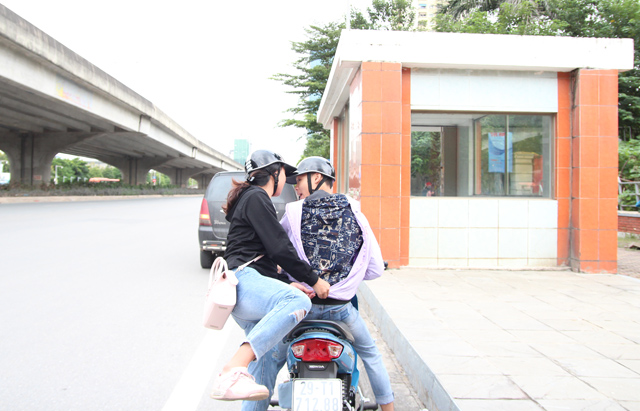 chum anh: ha noi lanh te tai, thanh nien 