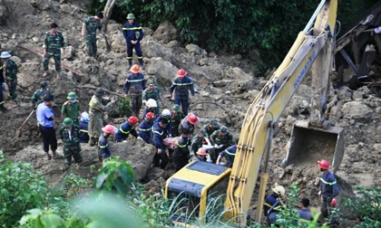 Tìm thấy hai nạn nhân cuối cùng trong vụ sạt lở đất ở Hòa Bình