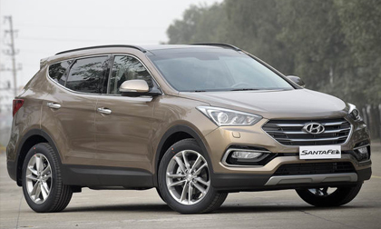 Hyundai Santa Fe 2017 ở Việt Nam hạ giá còn 898 triệu đồng