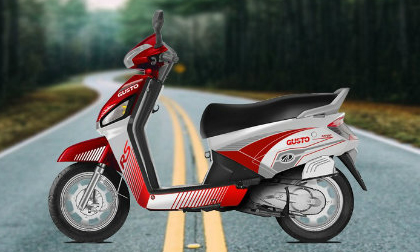 Phát thèm xe ga Mahindra Gusto RS giá 16,8 triệu đồng