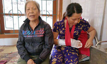 Cầm dao chém đứt gân tay nữ phó trạm y tế vì bị từ chối truyền nước