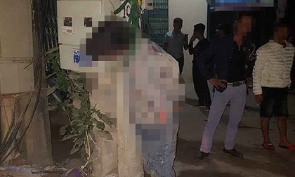 'Cẩu tặc' bị dân đánh bầm dập, treo cổ lên cột điện