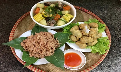 Ông chồng sướng nhất năm, được vợ đãi những mẹt đồ ăn ngon xuất sắc