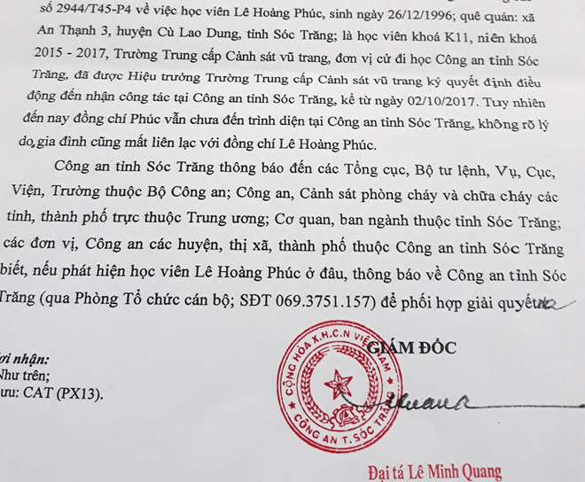 Chang trai mat tich truoc ngay nhan viec tai co quan cong an hinh anh 2