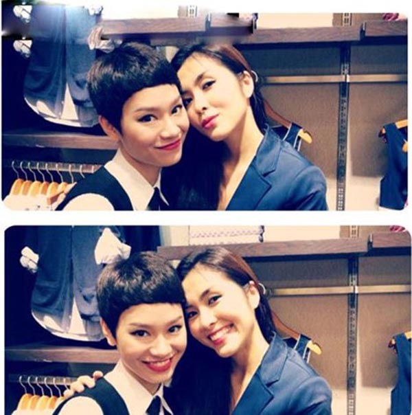 Tăng Thanh Hà - Trà My Idol là cặp chị em thân thiết lâu năm trong làng giải trí.