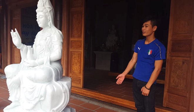 Tiếng khóc phát ra sau lưng tượng Phật và cái kết không ngờ - 1