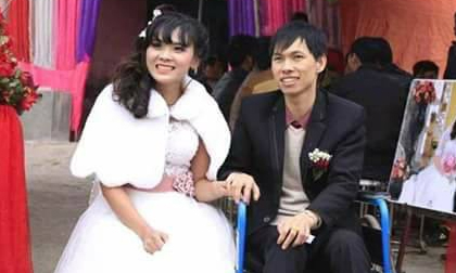 Gia đình phản đối, sợ bị lừa, cô gái này vẫn quyết tâm cưới chàng trai bị liệt tứ chi hơn 9 tuổi