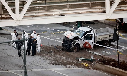 ‘Khủng bố xe điên’ giữa lòng New York làm 8 người chết