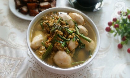 Canh cua mà nấu thế này thì ngọt thơm ai cũng thích