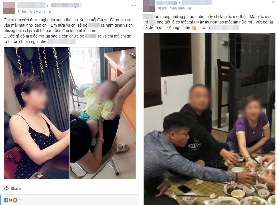 Nhiều người bàng hoàng, gửi lời tiễn biệt khi biết thiếu phụ bị nam sinh viên sát hại dã man trong chung cư Hà Nội - Ảnh 2.