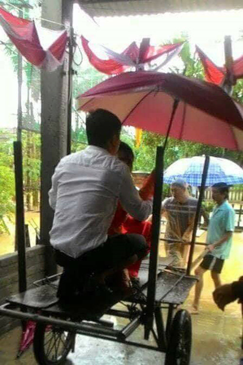 chu re keo xe bo ruoc dau trong mua lu hau bao so 12 gay sot mang xa hoi - 1