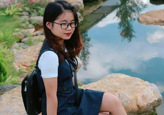 Sau khi mất tích, Phương Mai được tìm thấy trong TP.Hồ Chí Minh. Ảnh: (Gia đình cung cấp)
