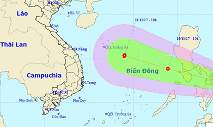 Kịch bản xấu nhất: Miền Trung có thể hứng chịu cơn bão số 13