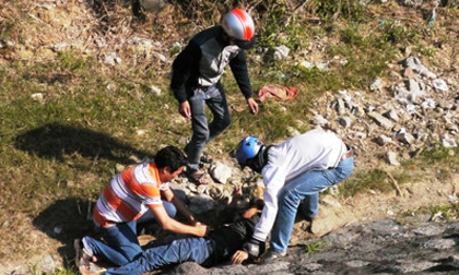 Rơi xuống vực sâu ở Hà Giang, nam du khách Tây Ban Nha tử vong